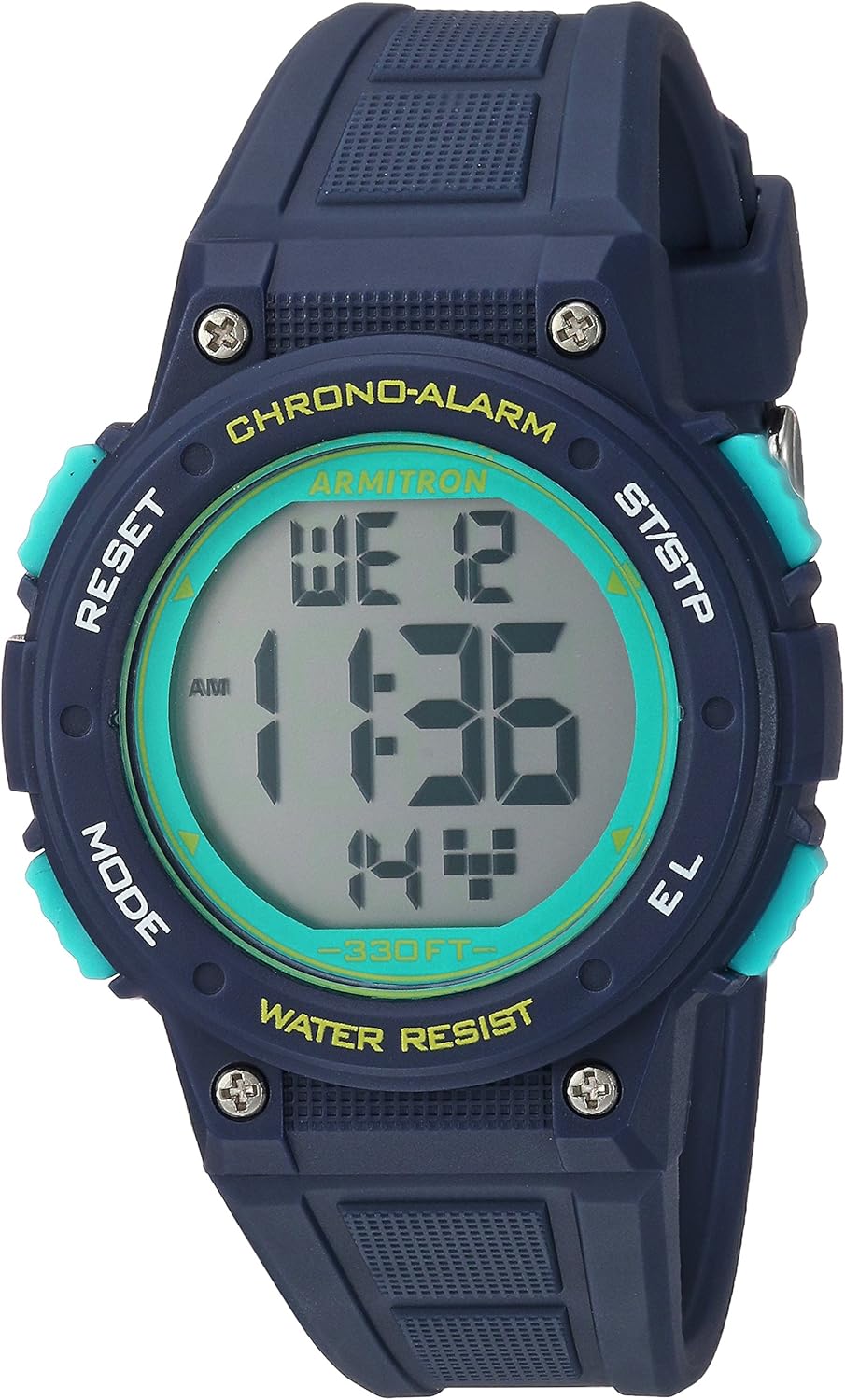 Armitron Sport Women's Digital Chronograph Resin Strap Watch