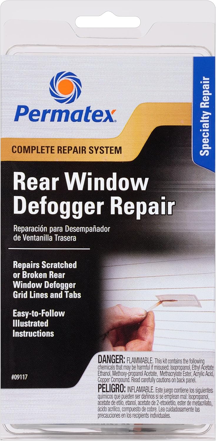 Permatex 09117-6PK Complete Rear Window Defogger Repair Kit (Pack of 6)
