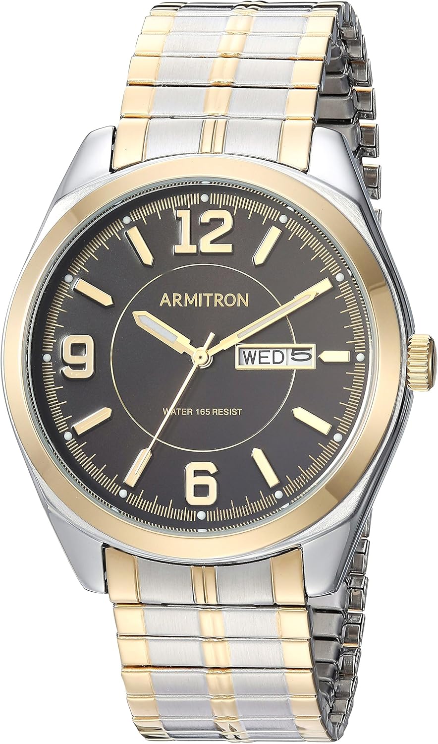 Armitron Men's Day-Date Function Expansion Band Watch, 20-4591