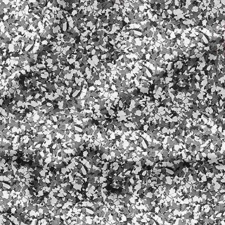 Fabbay 18KG/ 40 Lb Blend Decorative Color Chips Concrete Floor Coatings Paint Flakes for Garage Floor Paint Interior and Exterior Walls Floors, Black, White, Gray
