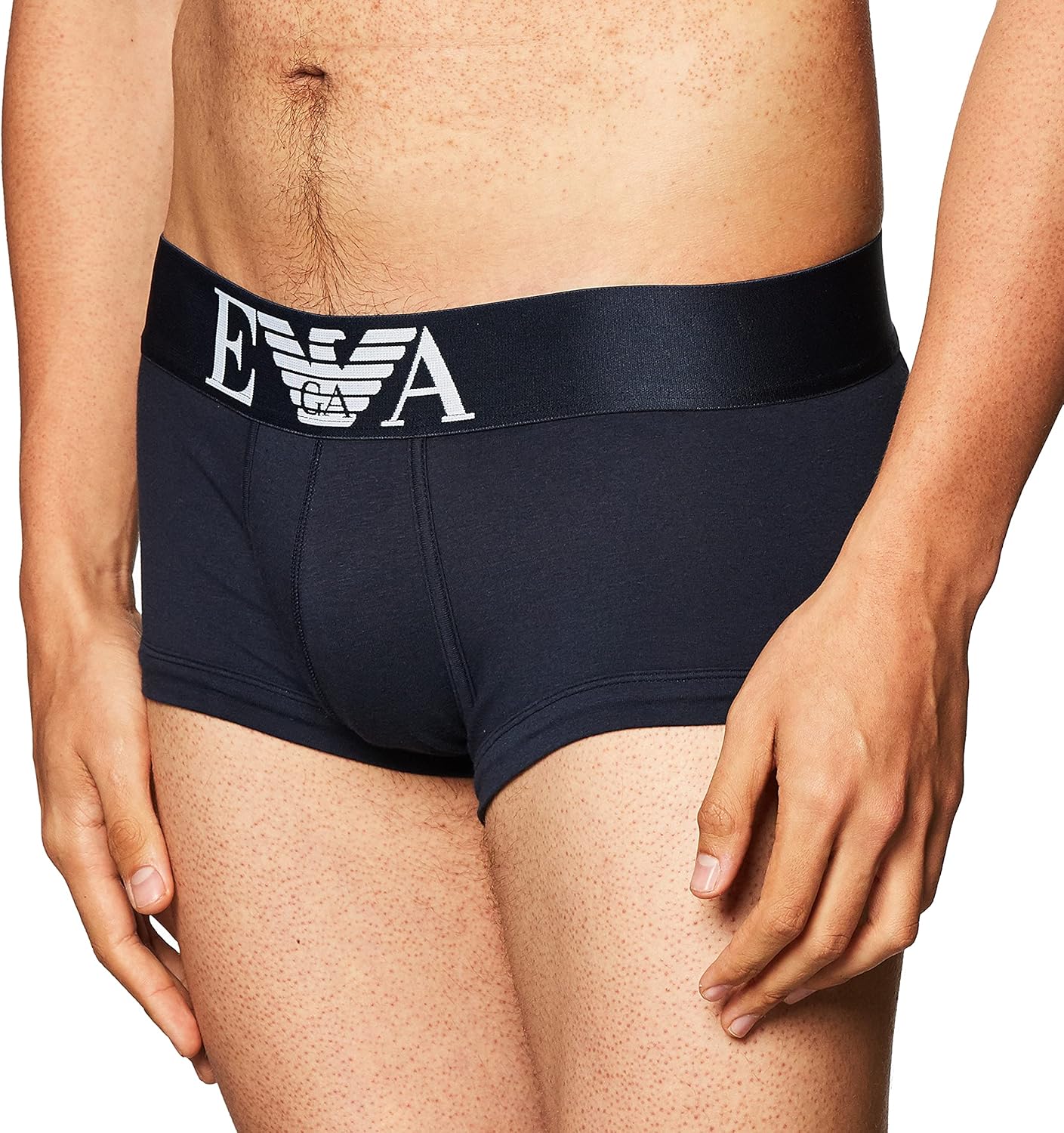 Emporio Armani Men's Cotton Stretch Trunk