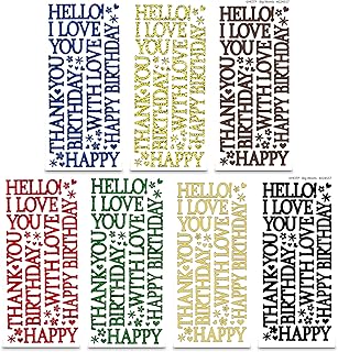 Paper Wishes – Dazzles Greetings Collection | Unique Stickers for Scrapbooking, Cardmaking, Gifts and All of Your DIY Crafting, Art and Creative Projects - Inspiration at Your Fingertips
