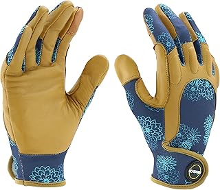 Miracle-Gro MG86213/WML Premium Goatskin Padded Palm Gloves