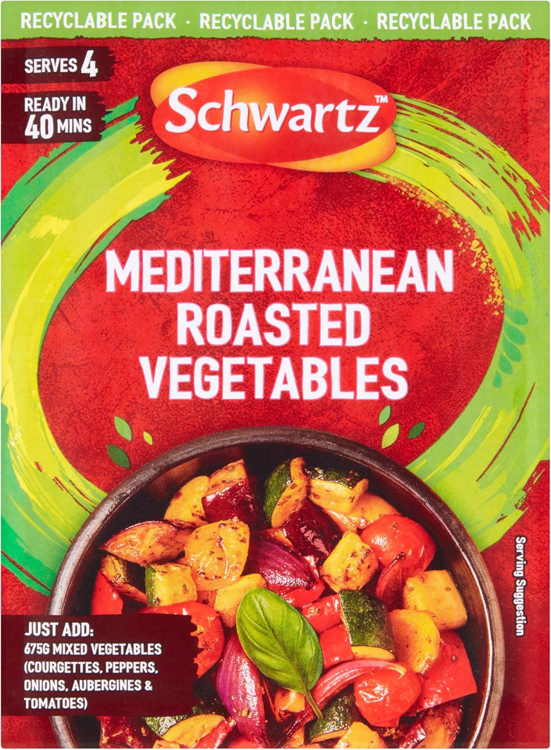Schwartz Mediterranean Roasted Vegetables, 30g