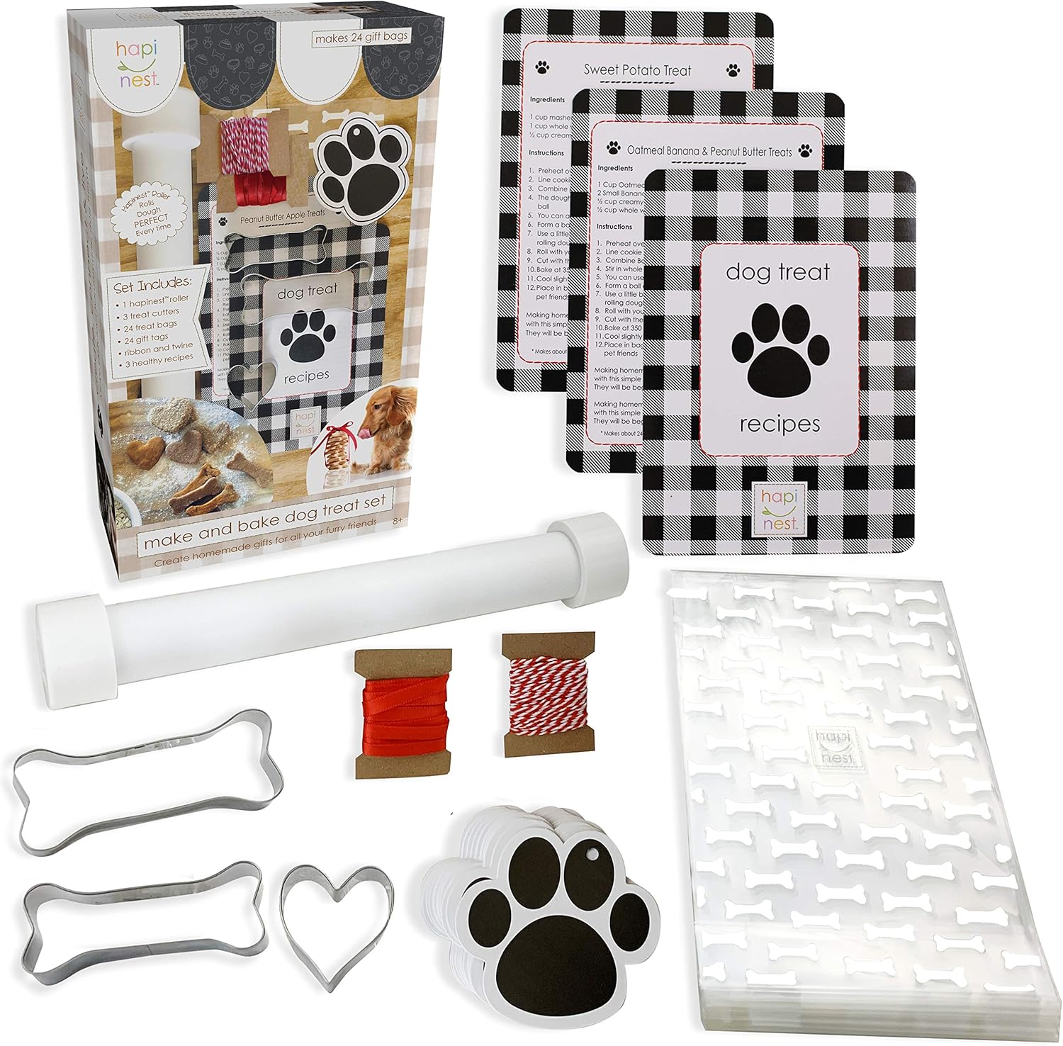 Hapinest Make Your Own Homemade Dog Treats Kit