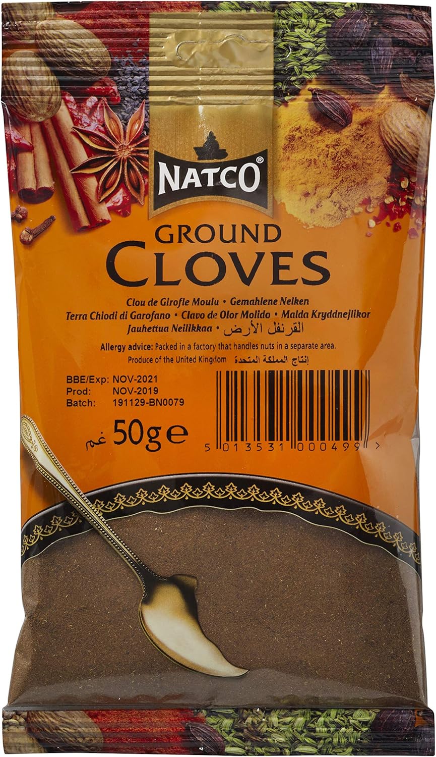 Natco Foods Ground Cloves 50g - Chilli Wizards
