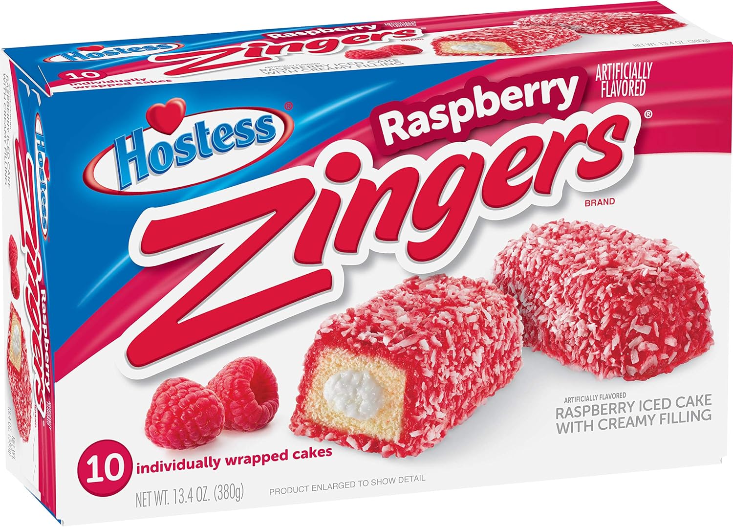 Hostess Raspberry Zingers - 12 Count