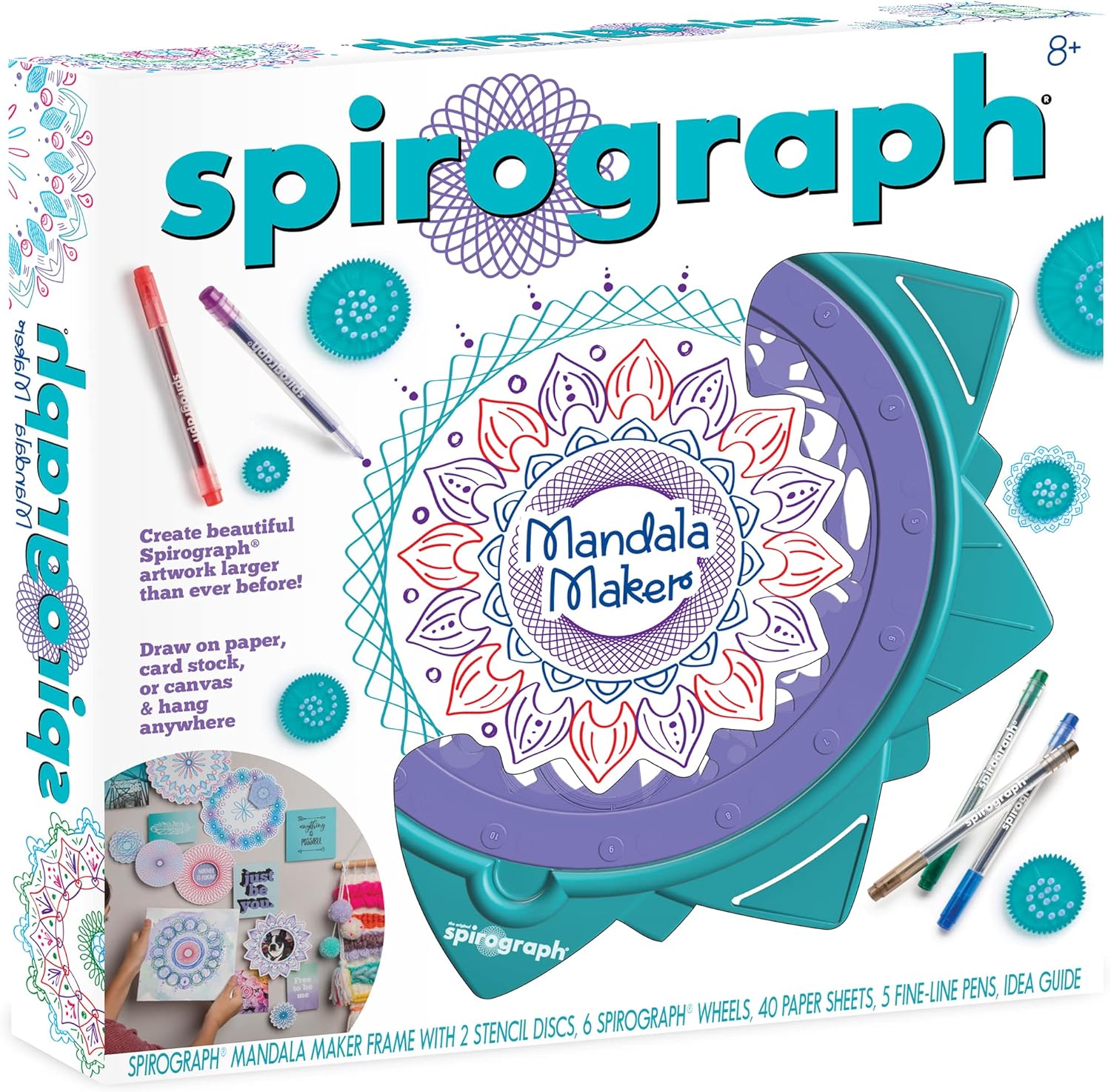 Spirograph Mandala | Creative Drawings | Christmas Presents | Ages 8+