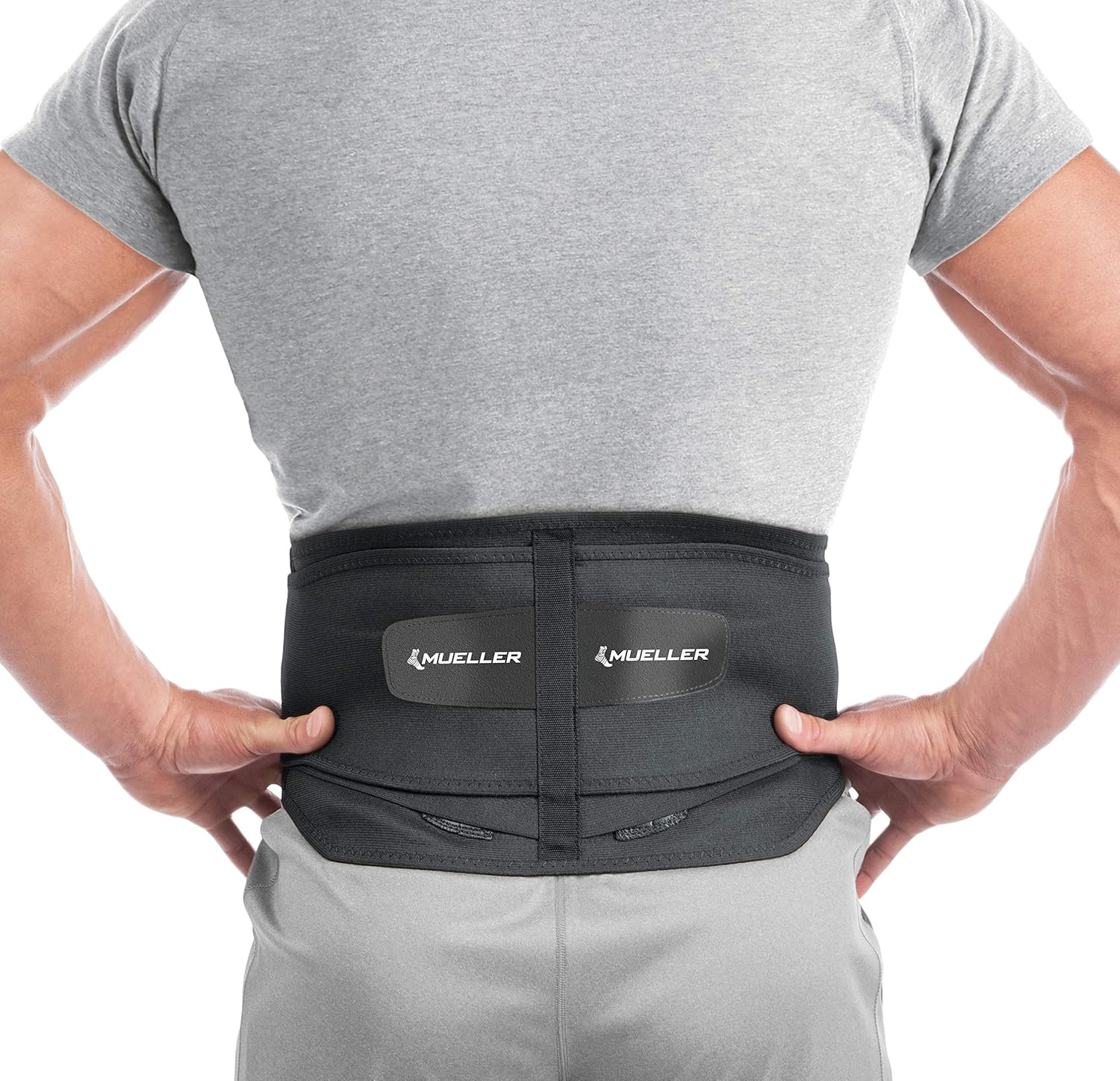 Mueller Lumbar Back Brace - Black
