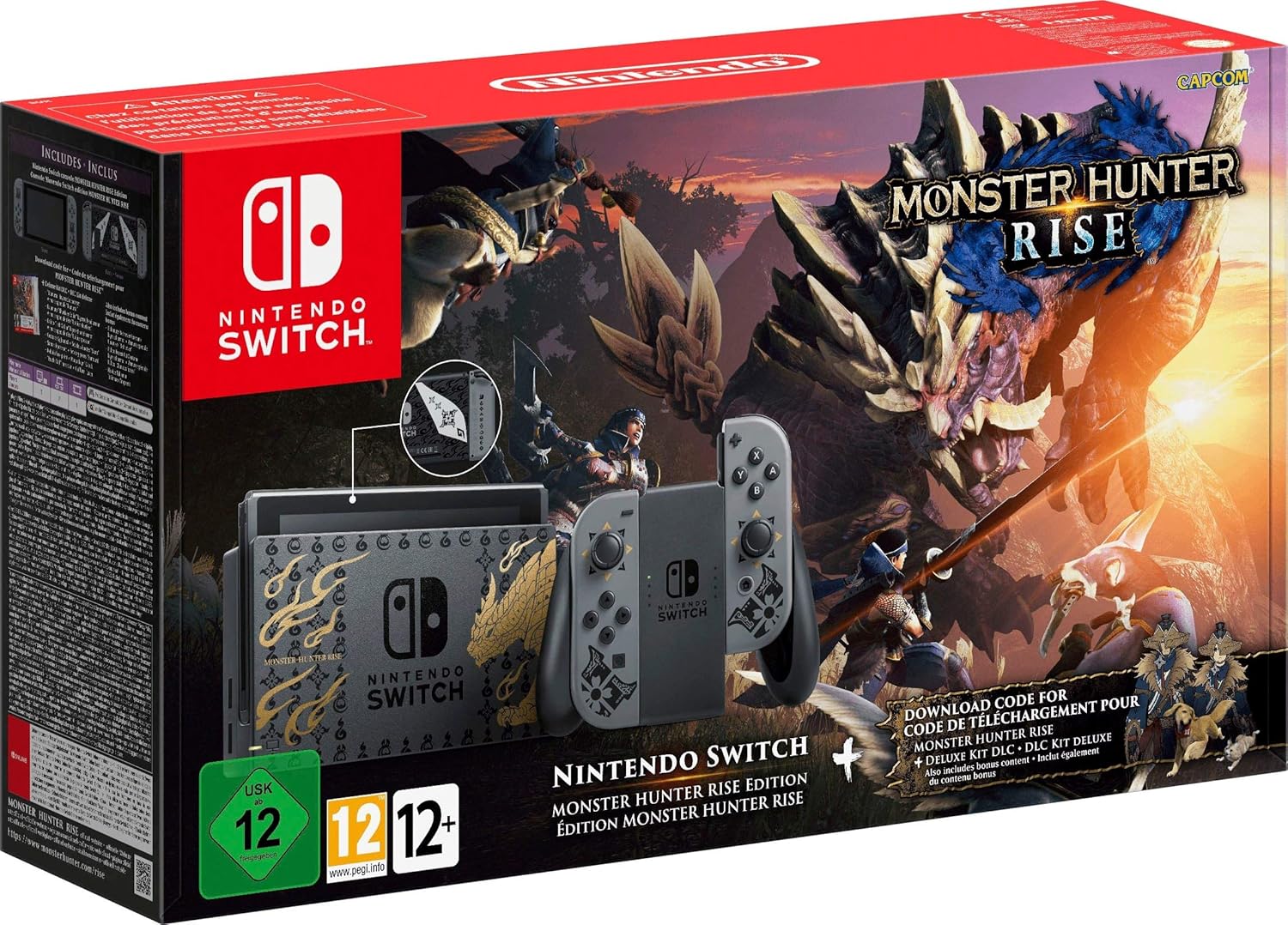 Nintendo Switch (Monster Hunter Rise Edition) Switch)