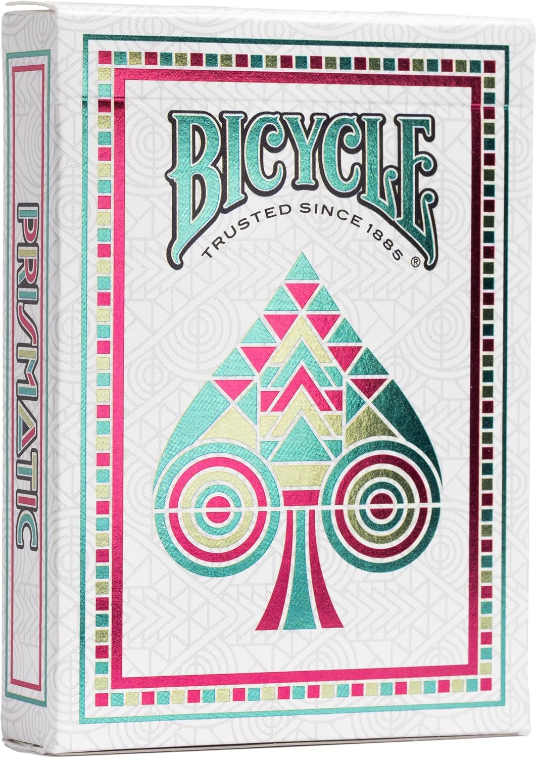 Bicycle Prismatic Playing Cards - Modern, Vibrant Design, Cold Foiling - Perfect for Card Games and Magic Tricks