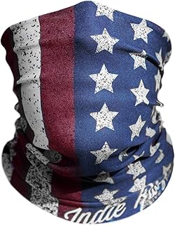 American Flag Outdoor Motorcycle Mask "Old Glory" By Indie Ridge - Ski Snowboard Mask Microfiber Multifunctional Seamless Headwear