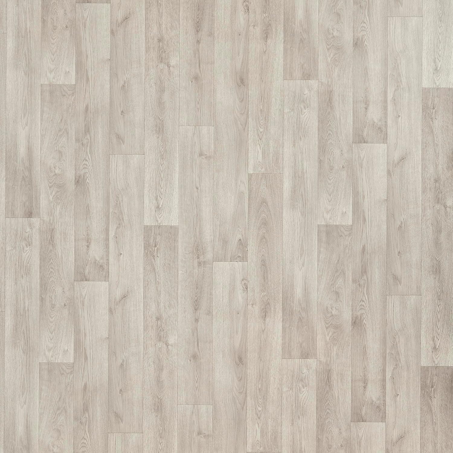 Grey Wood Effect Sheet Floor Vinyl Non Slip Lino Flooring Roll Cushioned Vinyl Light Oak Kitchen Bathroom Flooring 2m 3m Width 2m Length To 8m Length (Arnside Weathered Oak, 2m x 2m)
