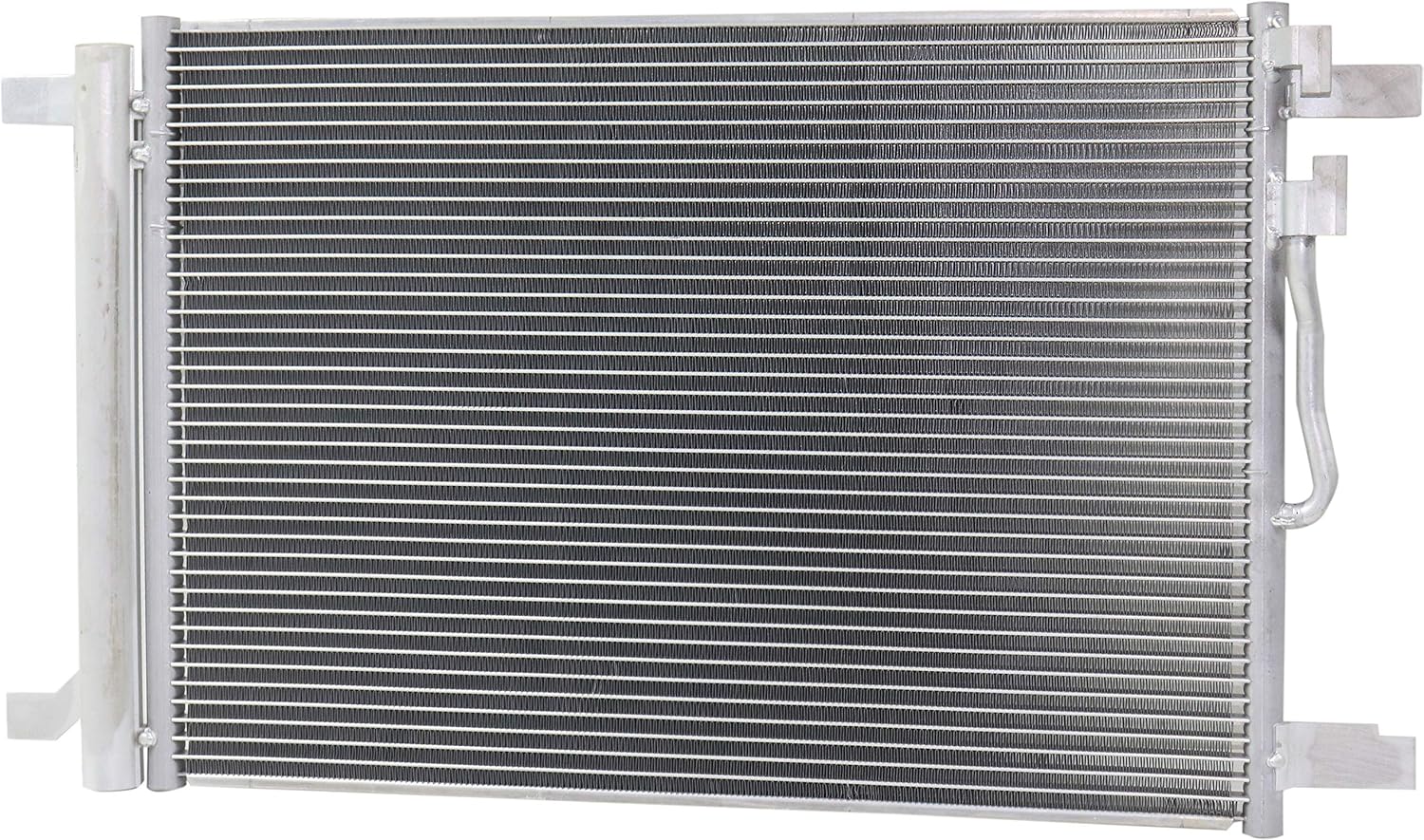 Kool Vue A/C Condenser Compatible with Volkswagen Tiguan 2018-2019, Golf Sportwagen 2015-2019, Golf Alltrack 2017-2019, GTI 2015-2023