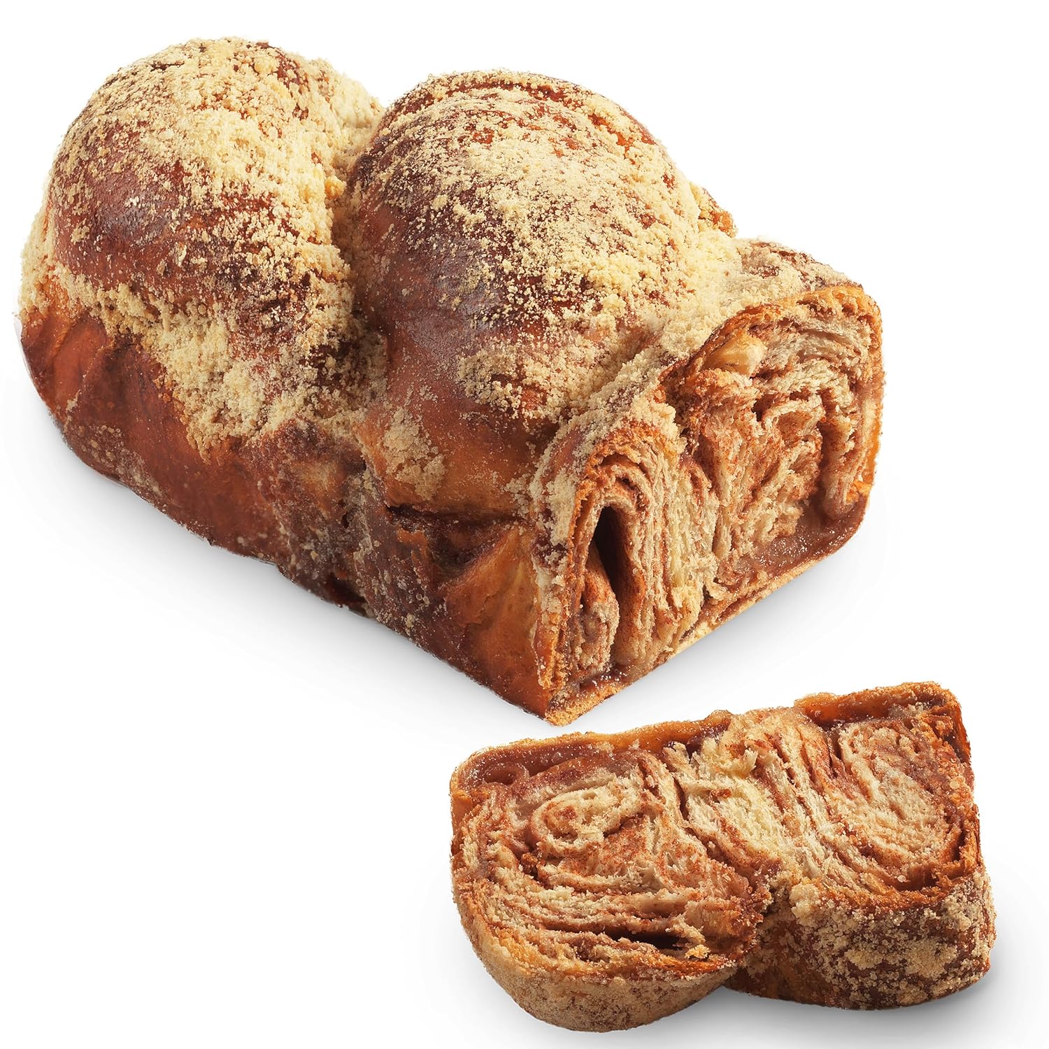 Cinnamon Bread | Babka Cinnamon Cake | Traditional Babka Bread | Kosher & Nut Free | Baked Fresh Daily | 16 oz, Stern’s Bakery