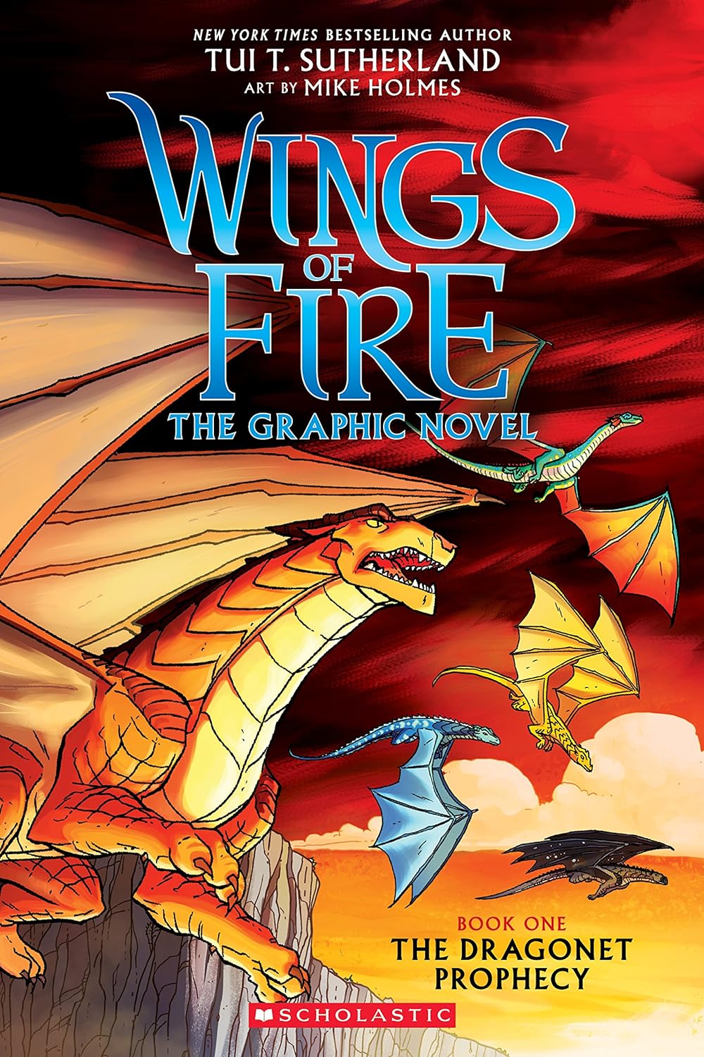 Wings of Fire: The Dragonet Prophecy: A Graphic Novel (Wings of Fire Graphic Novel #1) (1)