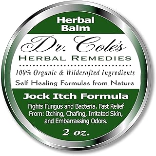 Dr. Cole's Organic Jock Itch Formula – May Assist with The Elimination of Fungus, Ringworm, Itching and Fowl Groin Odor