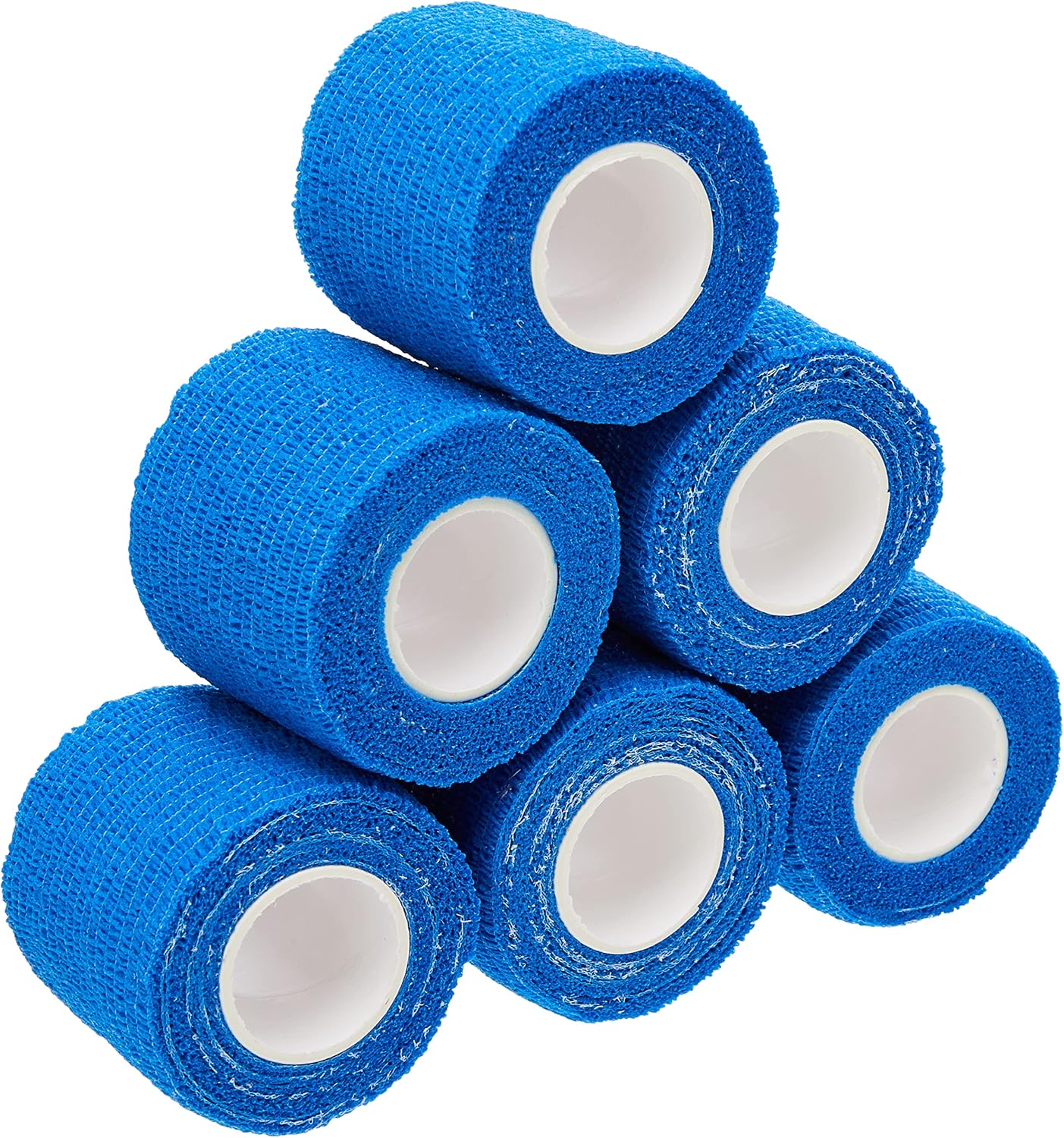 Cohesive Bandage, Blue 5cm x 4.5m Box of 6