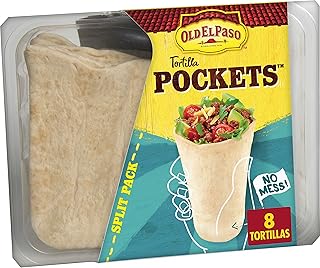Old El Paso Tortilla Pockets, 8 Pockets, 8.4 oz.