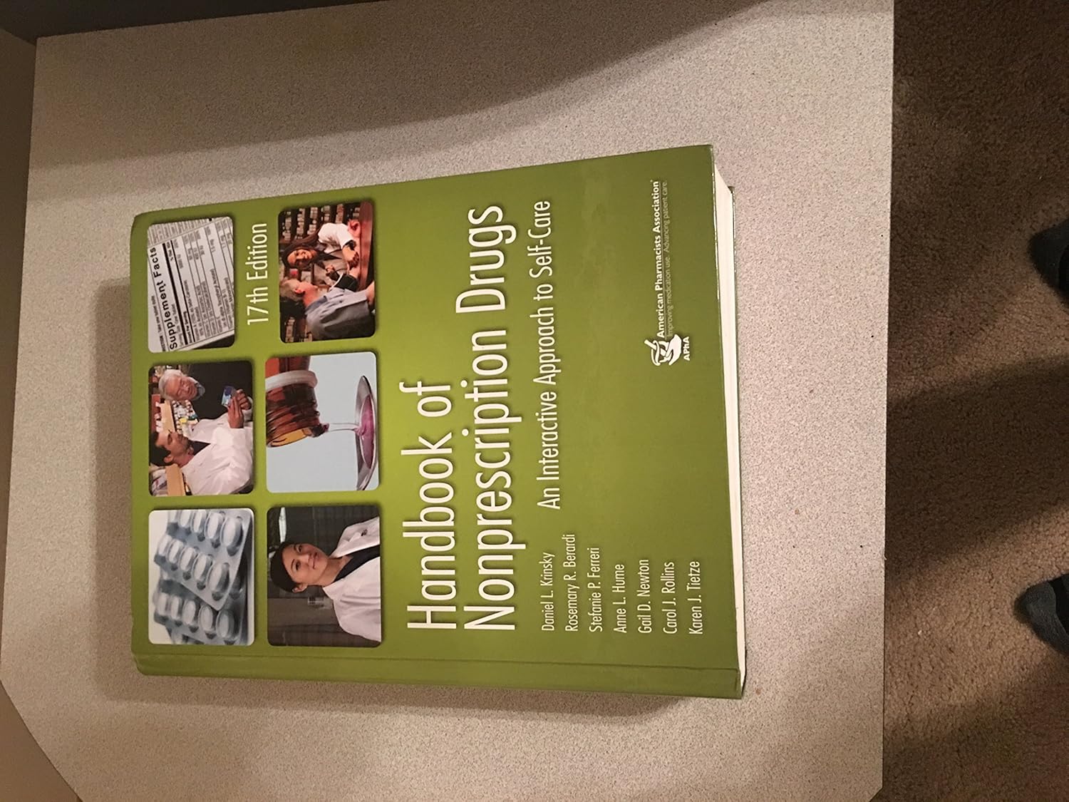 Handbook of Nonprescription Drugs: An Interactive Approach to Self-Care