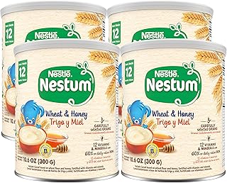 Nestle Nestum Cereal, Wheat and Honey (10.6 oz (Pack of 4))