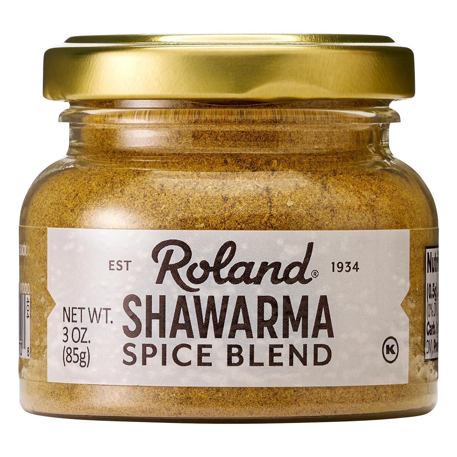Roland Foods Shawarma Spice Blend, Specialty Imported Food, 3-Ounce Jar