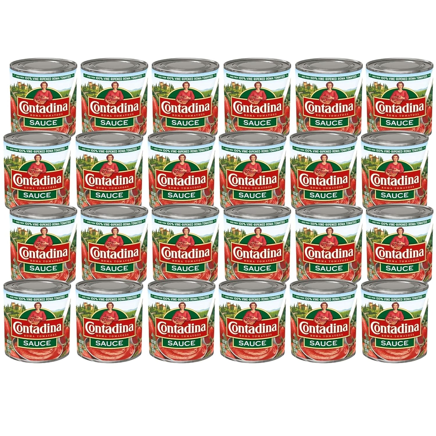 Contadina Tomato Sauce, 8 oz (Pack of 24 Cans)