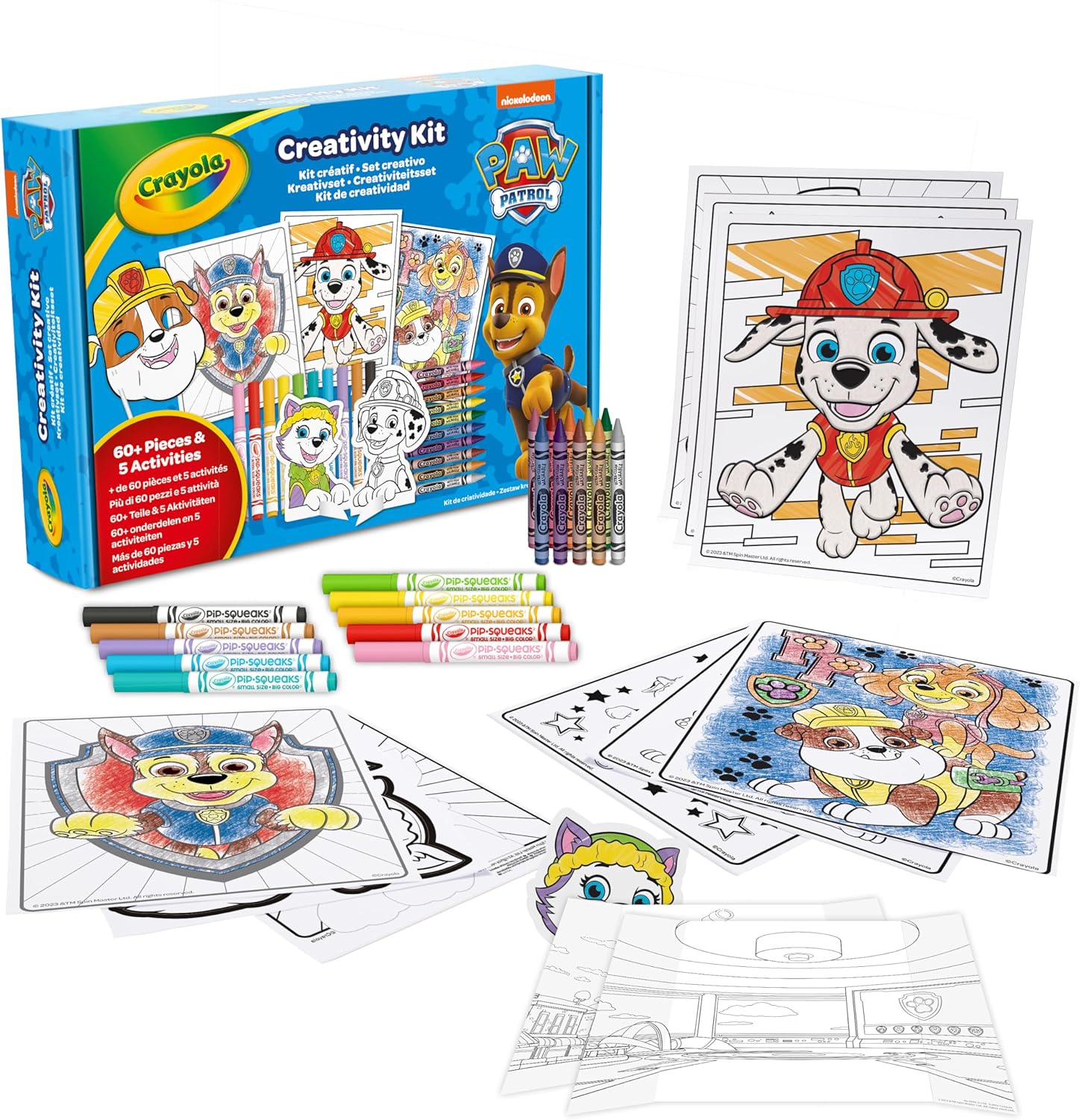CRAYOLA Paw Patrol 5-in-1 Creativity Kit