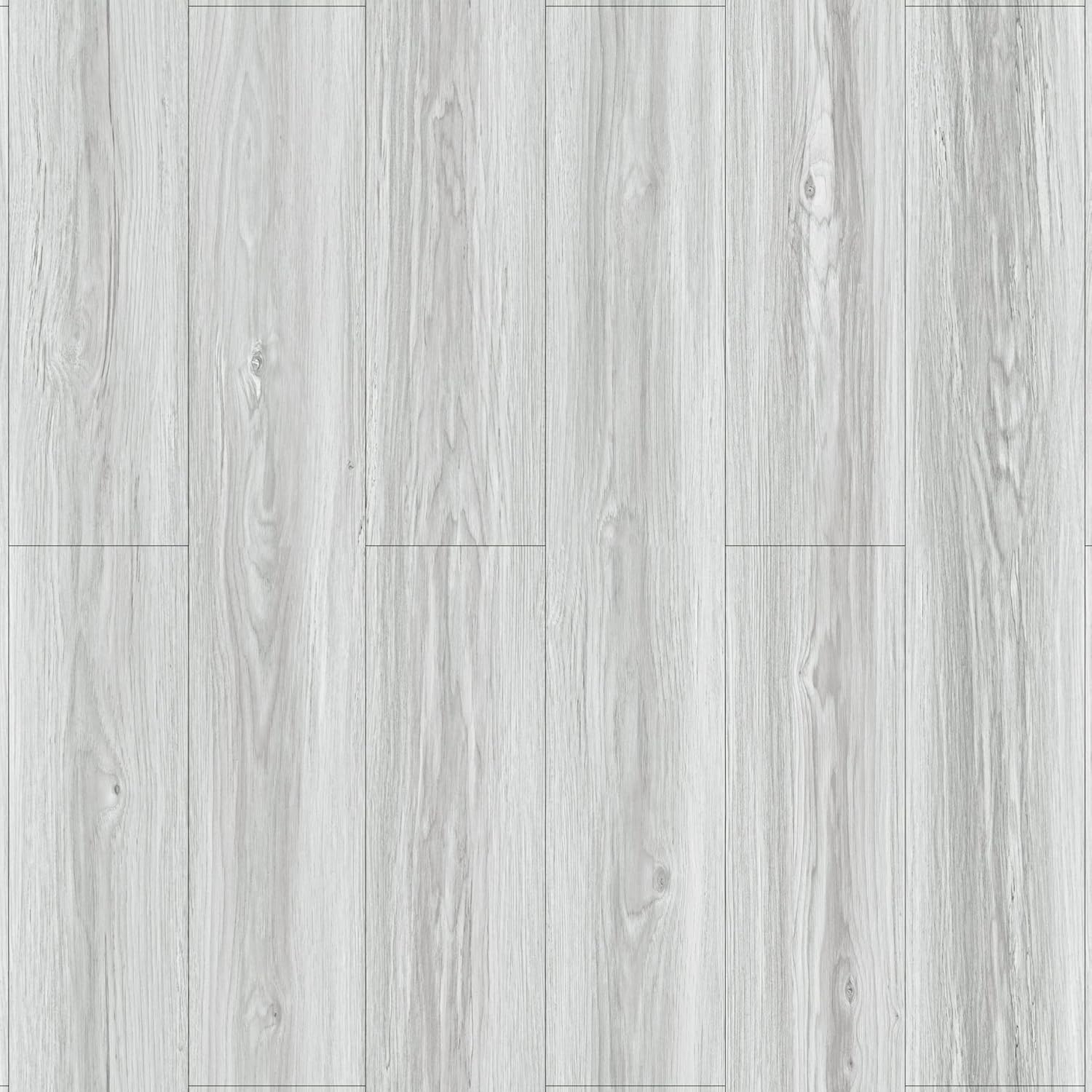 Timeet Self Adhesive Floor Tile Vinyl Flooring Grey Wood Effect Peel and Stick Tile 15X90cm 12pcs Laminate Flooring Wooden Flooring for Kitchen Living Room and Bathroom Floor Planks