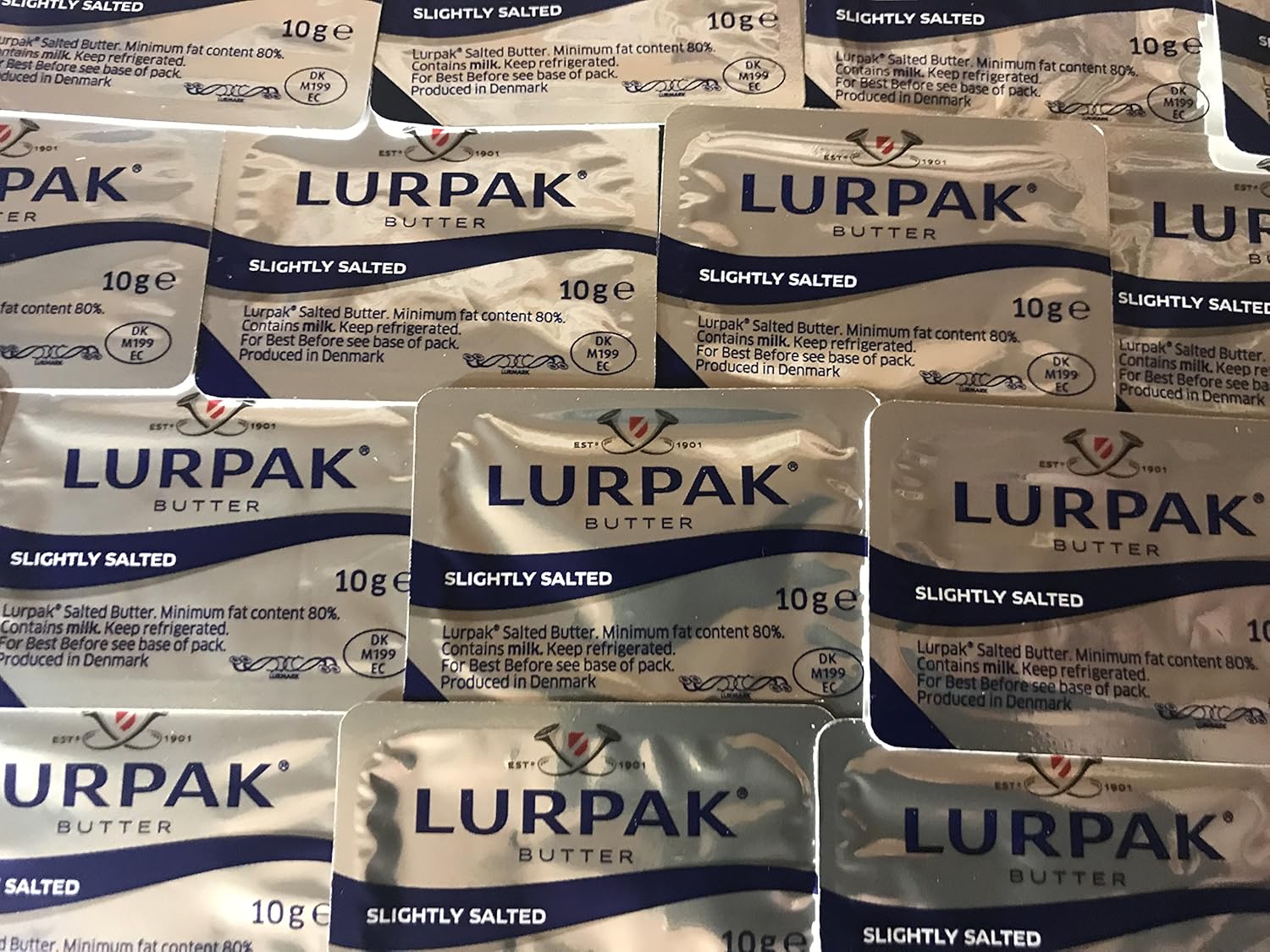 Lurpak Spreadable Butter Portions - Box of 100 x 8g