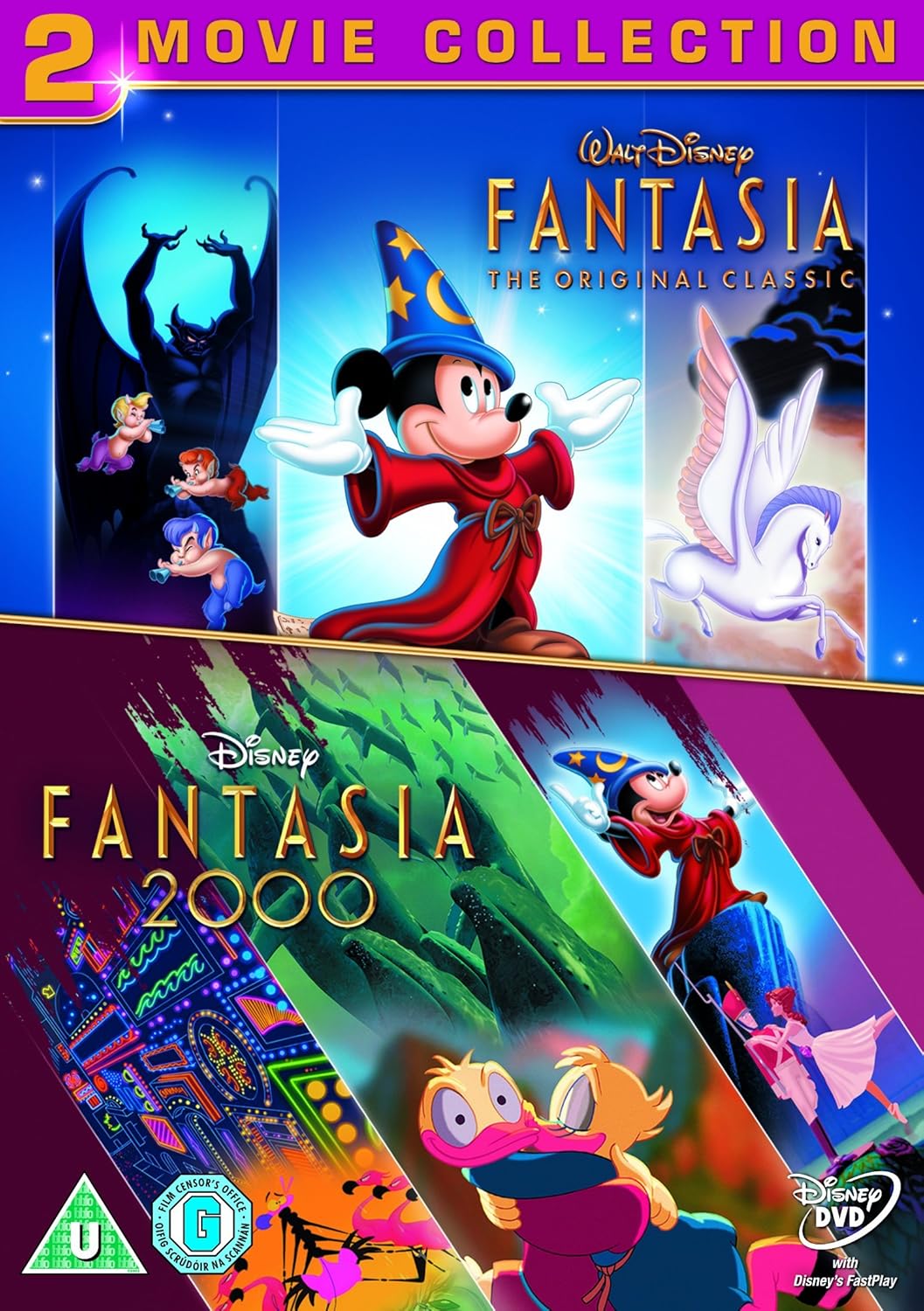 Disney's Fantasia / Fantasia 2000 [DVD]