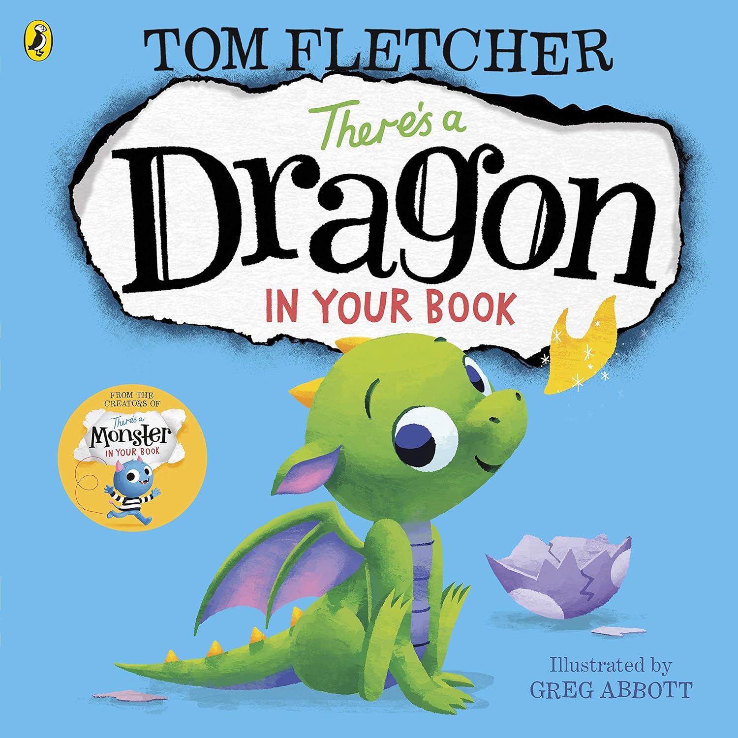 There's a Dragon in Your Book: An interactive story book for toddlers: 2 (Who's in Your Book?)