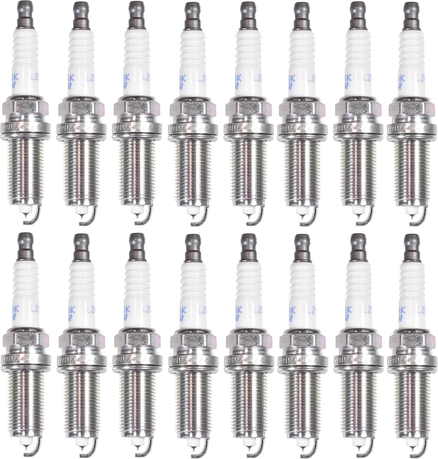 NGK Laser Iridium Set of 16 Spark Plugs 0.044 For Chrysler Dodge Jeep Ram