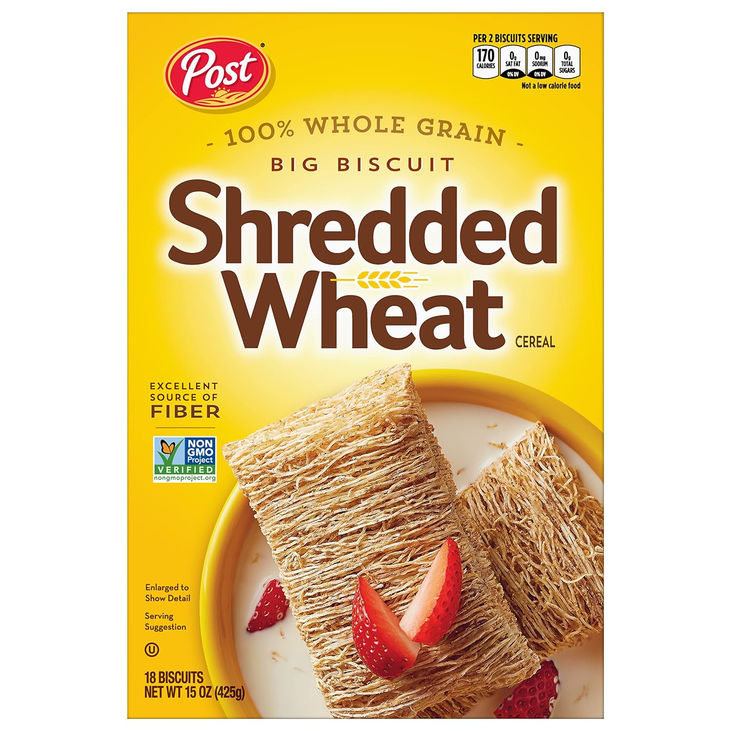 Shredded Wheat Cereal, 15 oz