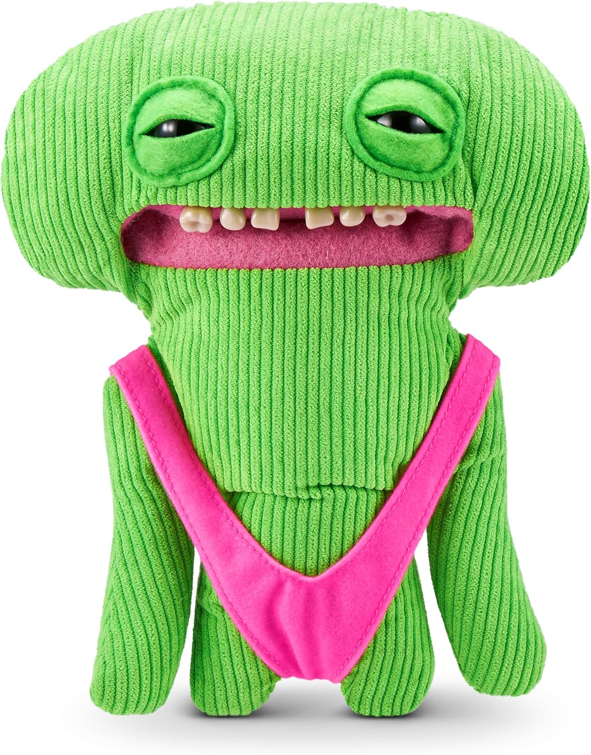 Fuggler Vacay Vibes by ZURU, Funny Ugly Monster, Plush, Collectible, Toy (Smiley O Riley - green)