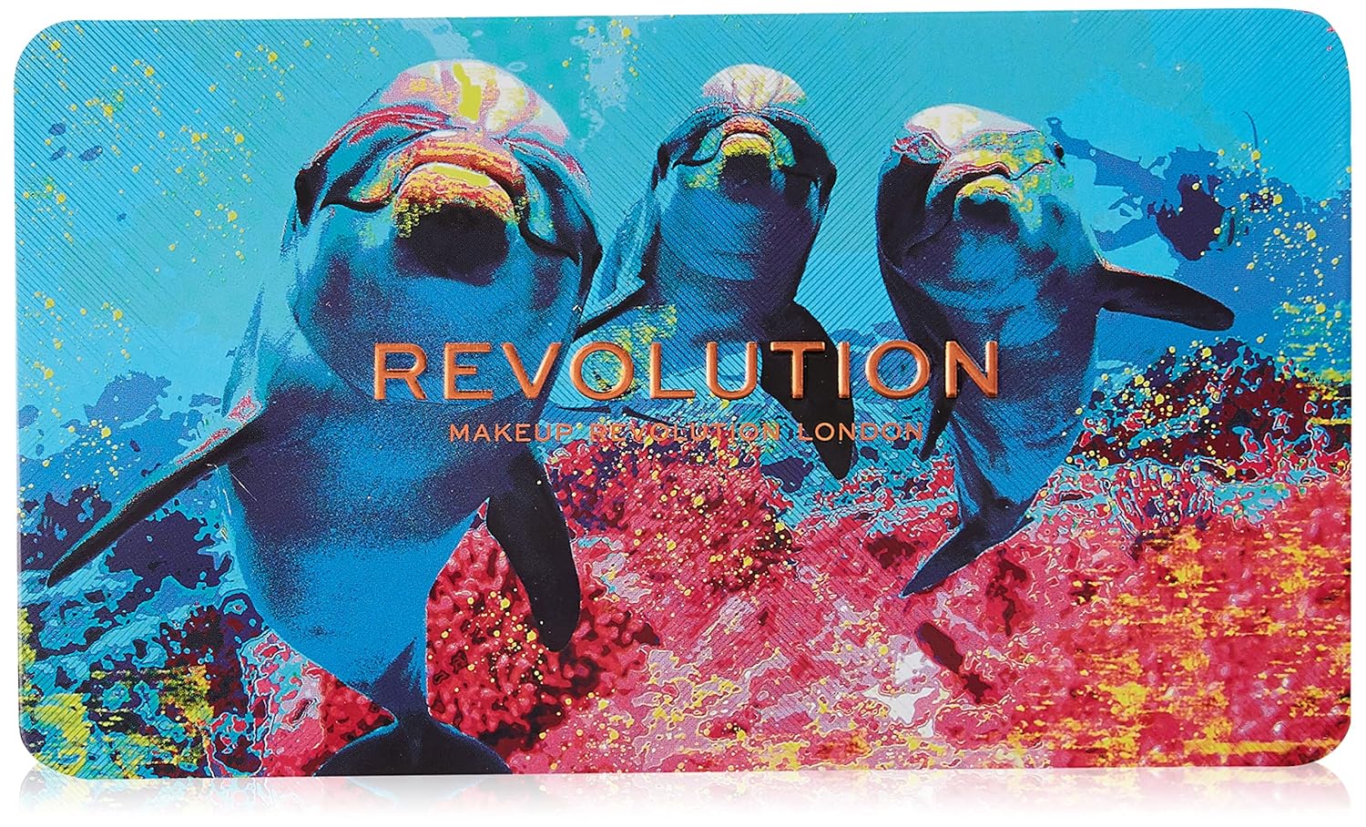 Makeup Revolution, Forever Flawless, Eyeshadow Palette, Hydra Dolphin, 19.8g