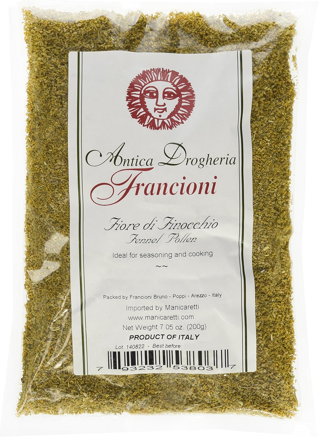 Borghini Fennel Pollen - 7.05 Oz (200G)