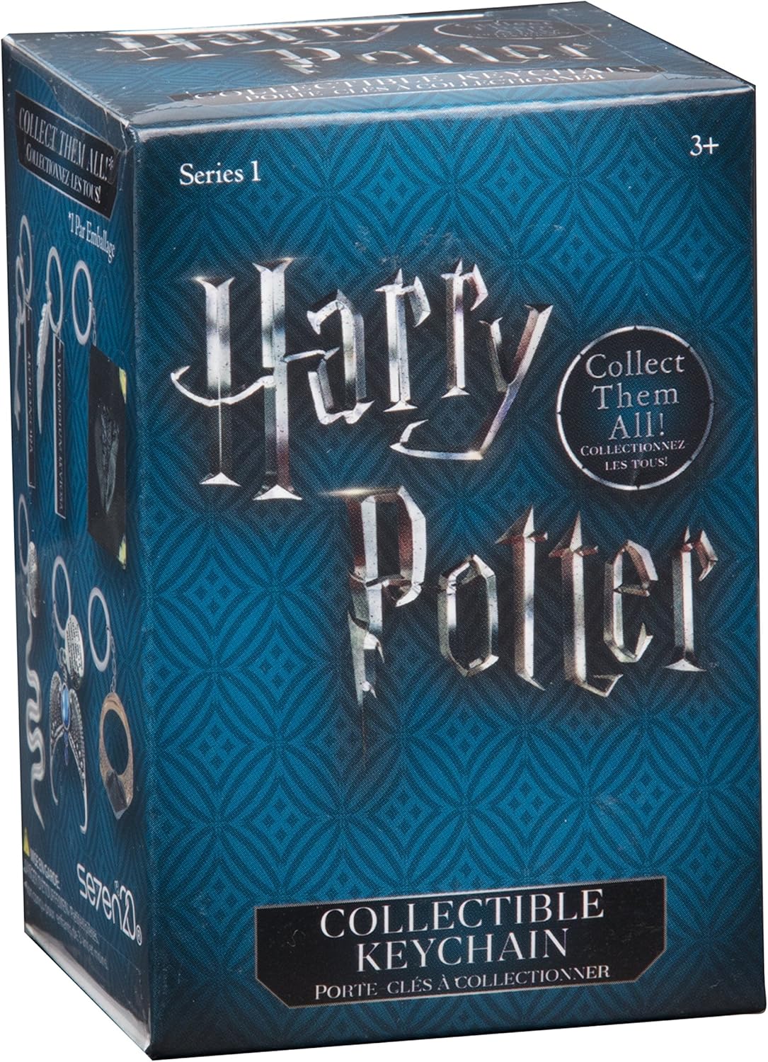 Harry Potter Collectible Key Chain Mystery Blind Box, Series 1 - Receive 1 of 12 Mystery Key Rings - Spells, Wands & Horcruxes - Gift for Kids and Teens