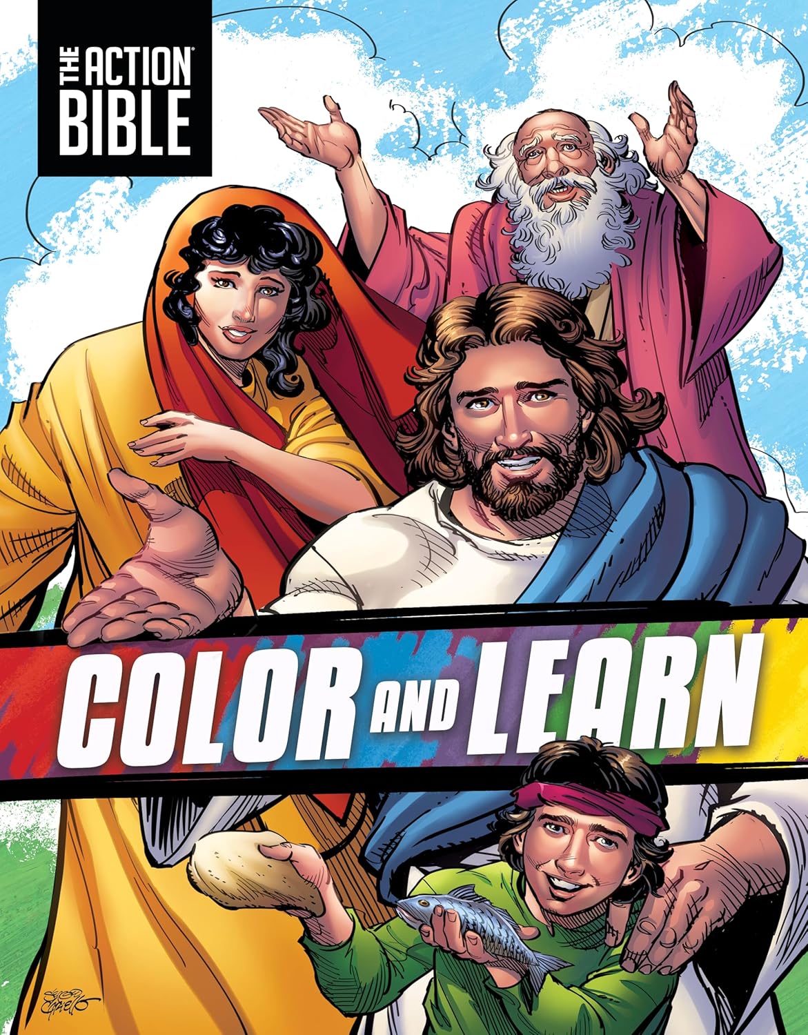The Action Bible Color and Learn (Action Bible Series)