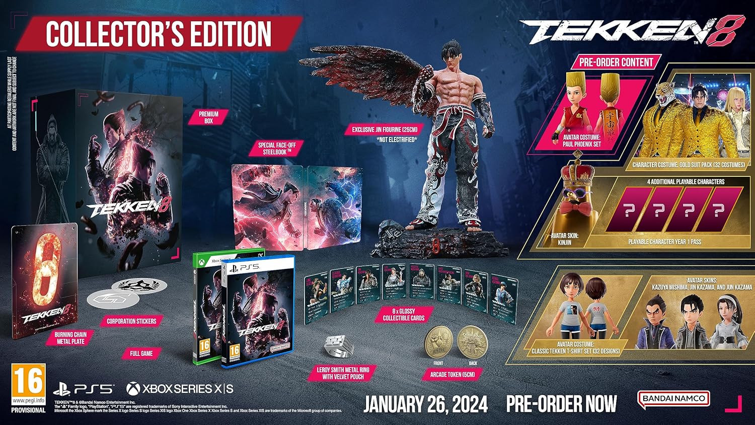Bandai Namco Tekken 8 Collector'S Edition (Ps5)