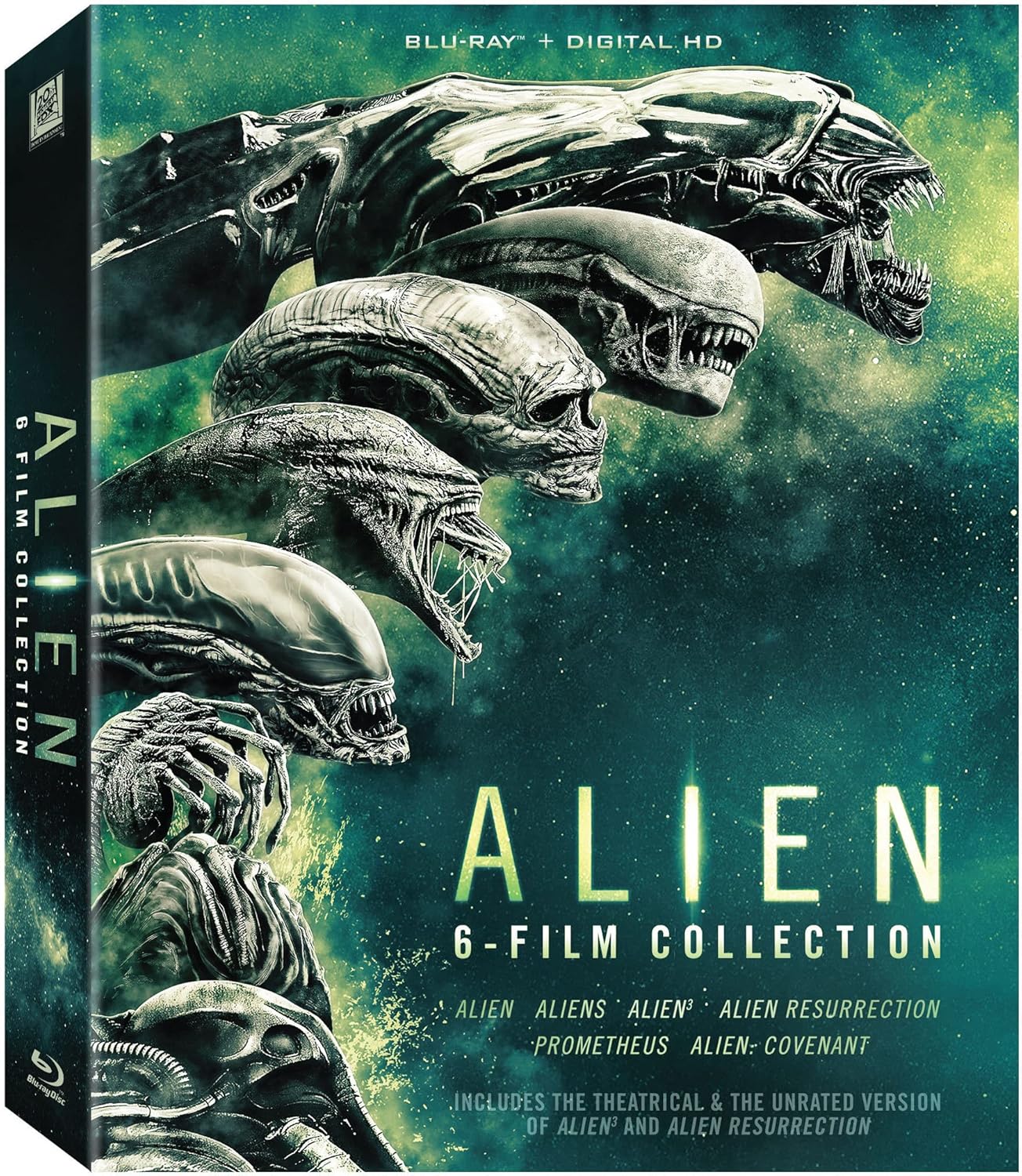 Alien/Aliens/Alien Iii/Alien: Resurrection/Prometheus/Alien: Covenant [Blu-ray]