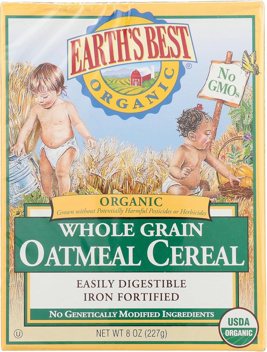 Earth's Best Baby Cereal - Oatmeal - 8 oz