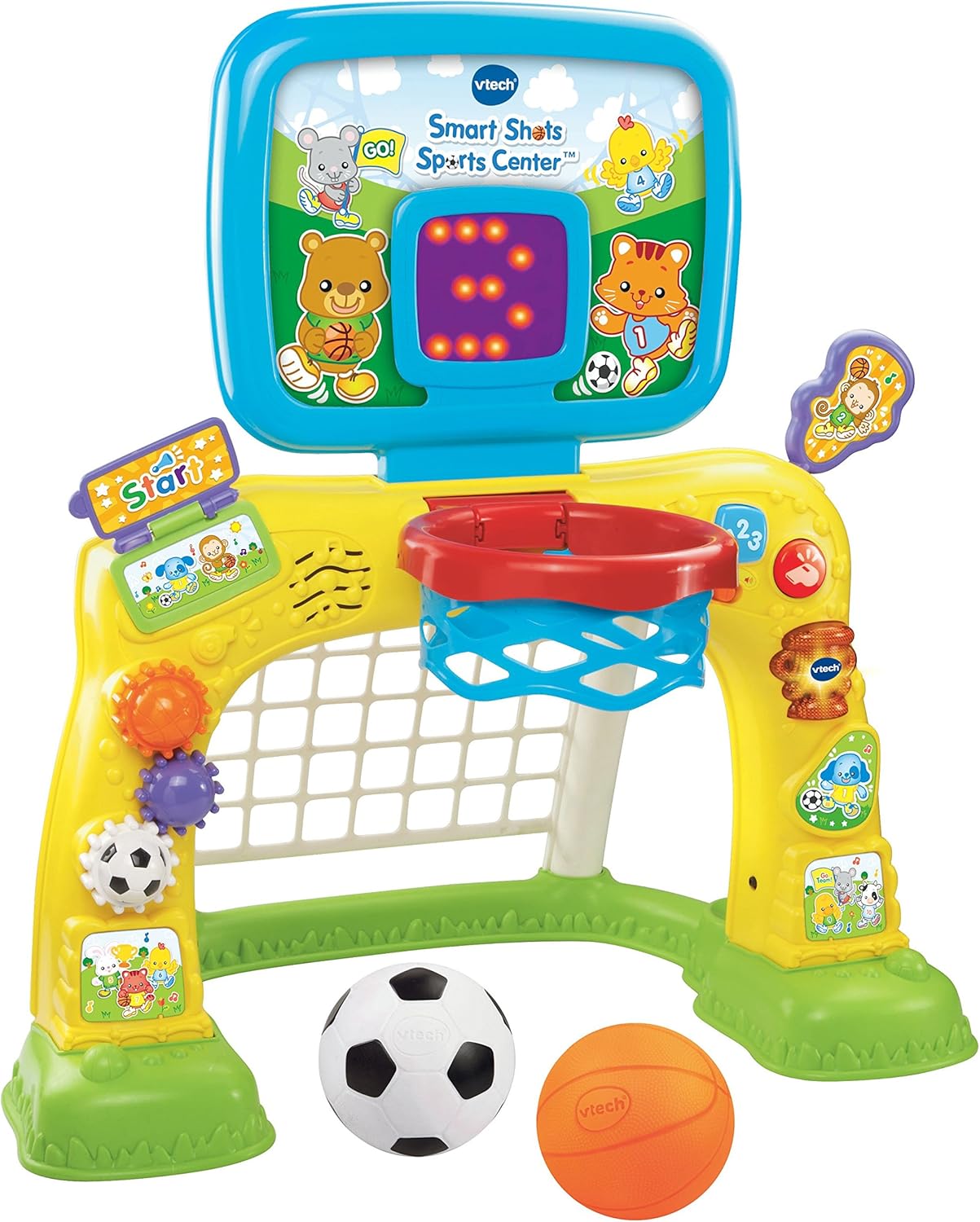 VTech Smart Shots Sports Center (Frustration Free Packaging), Yellow, Standard