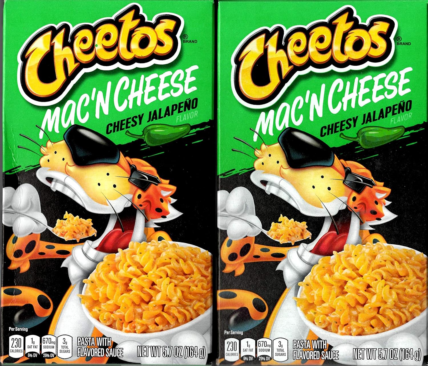 Cheetos Mac'n Cheese - Cheesy Jalapeno Flavor (Pack of 2)