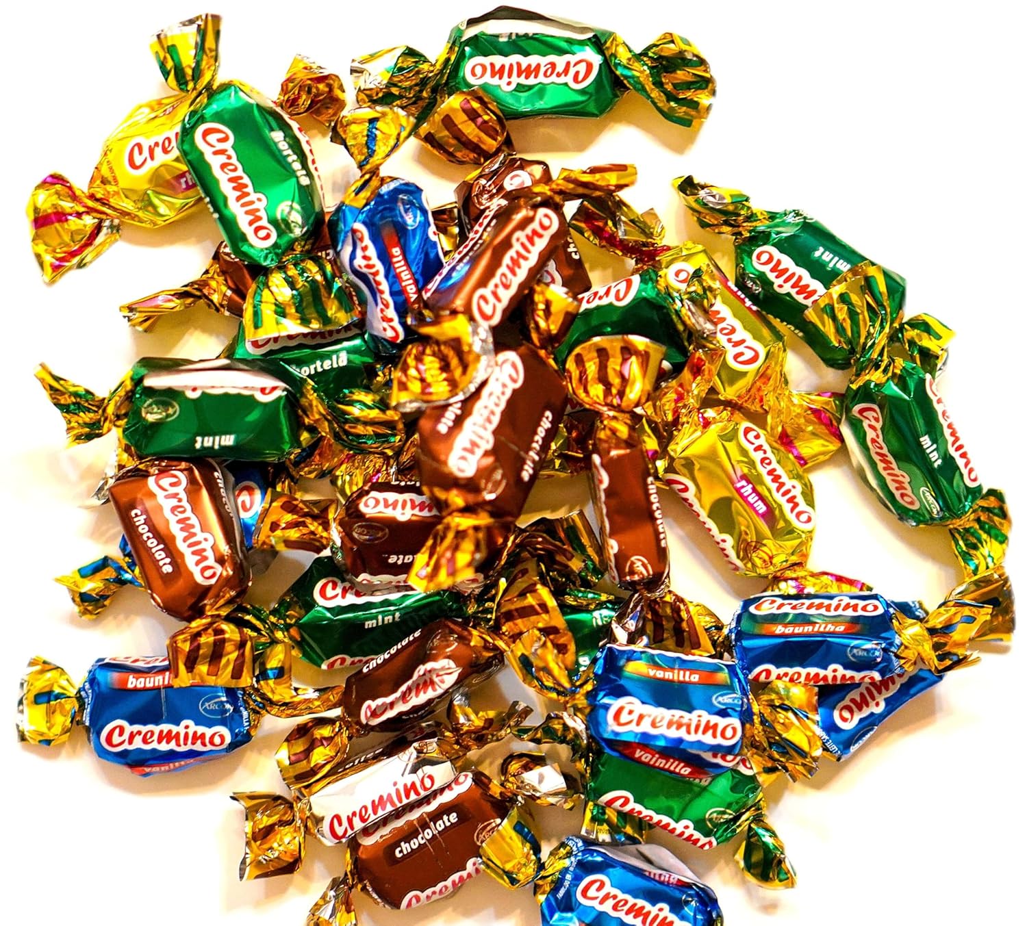 Assorted Toffee - 23 oz of Fresh Assorted Soft Delicious Individually Wrapped Vanilla Chocolate Mint Coffee Butterum Toffee