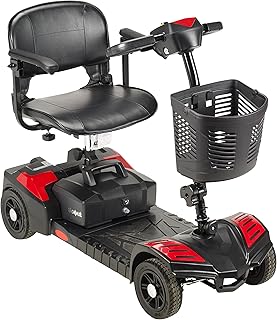 Drive Medical Drive Medical Scout Compact Travel Power Scooter, 4 Wheel