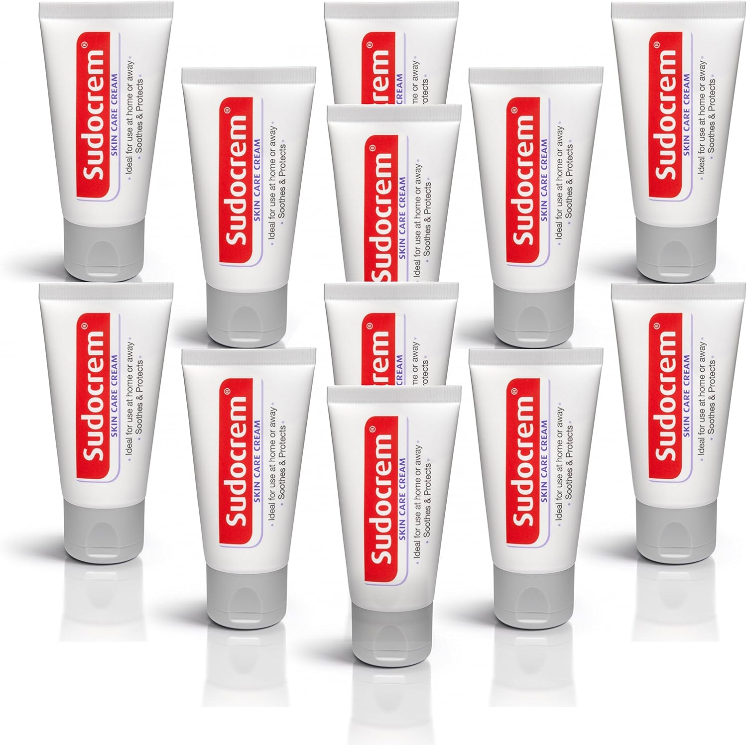 12x Sudocrem Skin Care Cream 30G Tube Sudocream Soothes Protects Travel Mini