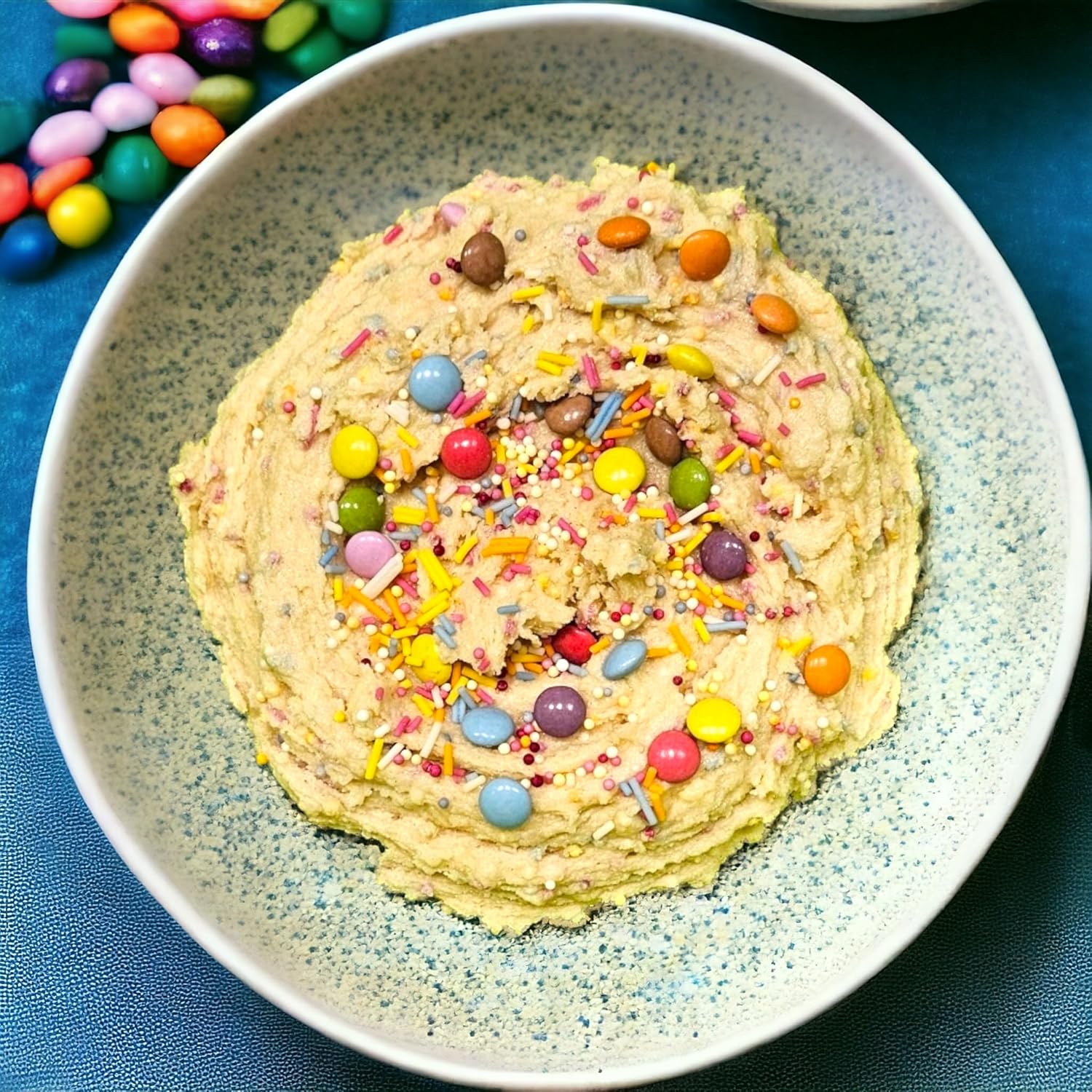 Bingo & Bongo Edible Cookie Dough Birthday Cake Flavour Ready to eat treats On the Go Snacks (1 Pack)