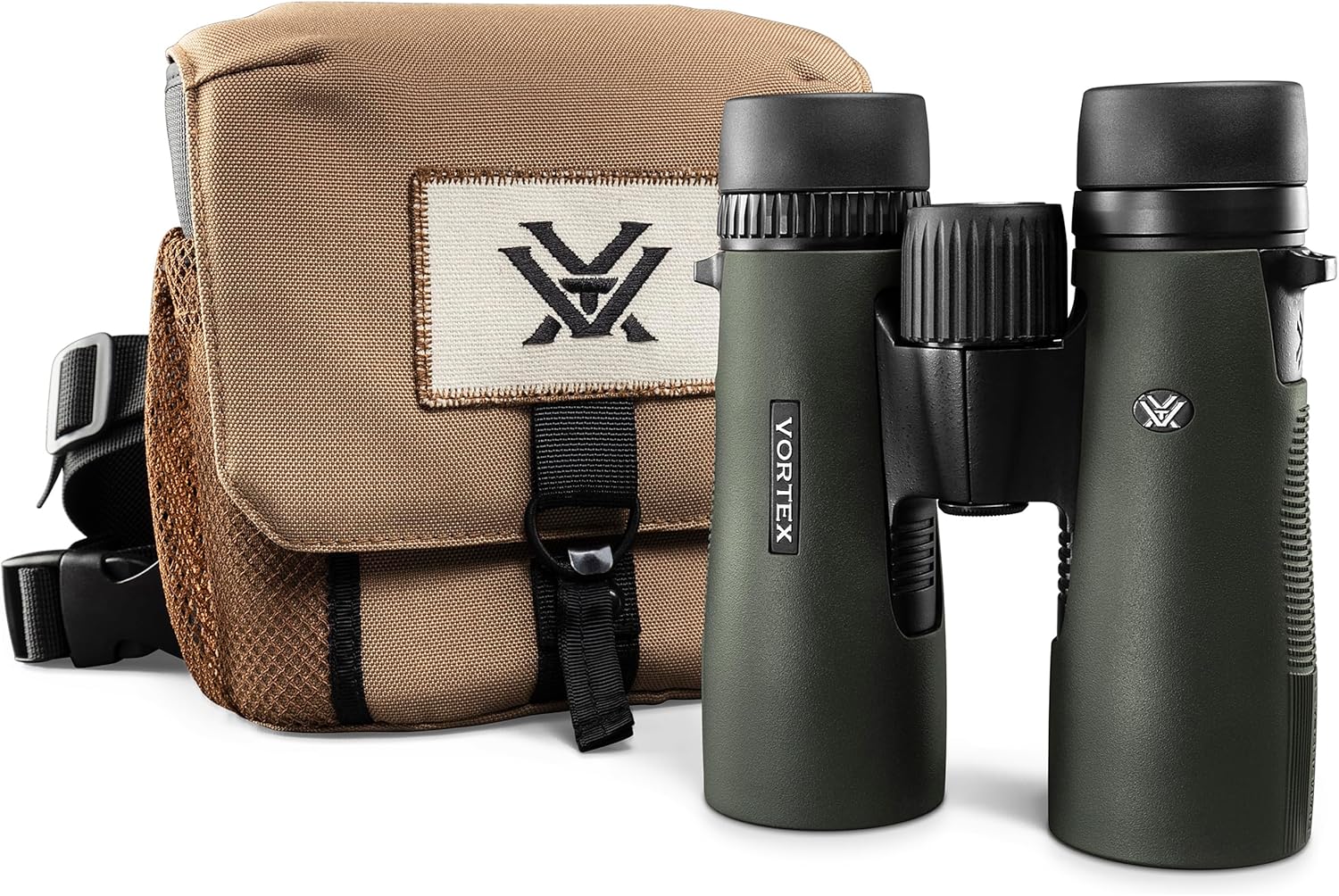 Vortex Optics Diamondback HD 8x42 Binoculars - HD Optical System, Non-slip Grip, Waterproof, Fogproof, Shockproof, Included GlassPak - Unlimited, Unconditional Warranty