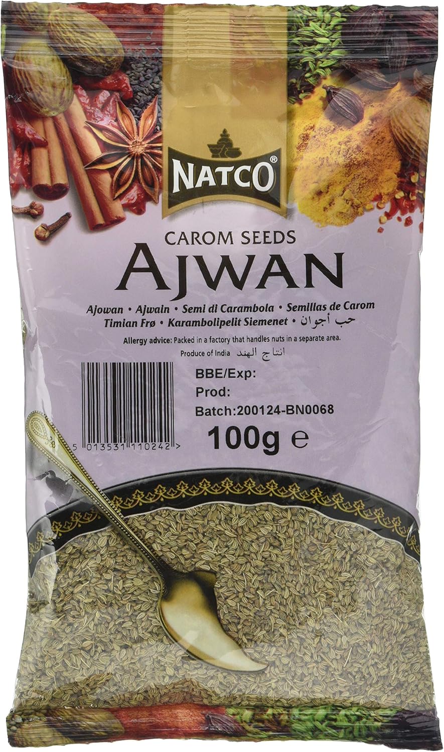 Natco Ajwan Seeds 100G